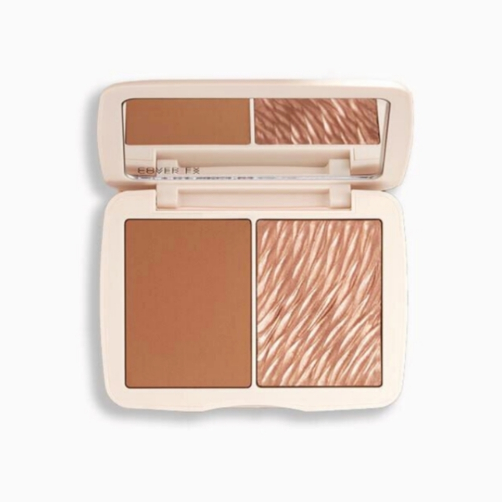 NEW COVER FX Monochromatic Powder Bronzer Duo Sunkissed Bronze Soft Matte